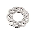 Alloy Metal Brain Teaser Puzzles, 3D IQ Testing Lock Puzzles, High Difficulty Mind Challenging Metal Puzzles for Adults &amp; Kids, Assorted Metal Puzzles Set (Magic Knot)