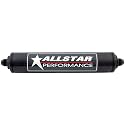 Allstar ALL40216 Black 10 Micron 8 AN In-Line Fuel Filter