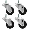 Allstar Performance ALL10164 3" Heavy Duty Cradle Wheel Kit, (Pack of 4)