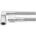 Allstar Performance ALL46302-9-5 9" #3 Braided Steel Lines With -3 Ends 5 Pack