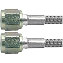Allstar Performance ALL46310-28#3 Braided Steel Lines With -4 Ends