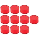Allstar ALL50808 Red Plastic Fitting Cap for -20AN and - 1-5/8-12 Thread, (Pack of 10)