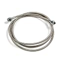 Allstar Performance AN Hose Assembly, 72 in Long, 3 AN Hose, 4 AN Straight Female to 4 AN Straight Female, Braided Stainless, PTFE Lined, Each