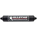 Allstar PerformanceAllstar ALL40219 Blue 12" Long x 2" Diameter Anodized Aluminum -10 AN Inlet/Outlet In-Line Fuel Filter