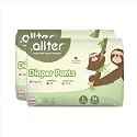 .allter Organic Bamboo Baby Diapers XL Size(13-18 kgs) |22 Count (Pack of 1)|Rash Free, Super Dry, Quick Absorb, Taped Style, Ultra Soft Diapers| Feet