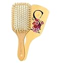 Allure Personalised Letter S Paddle Hair Brush (PHB-03-S)