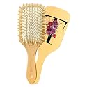 Allure Personalised Letter T Paddle Hair Brush (PHB-03-T)