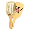 Allure Personalised Letter W Paddle Hair Brush (PHB-03-W)