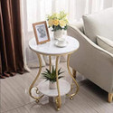 ALM SHOPPEE Modern Side Table Round Accent