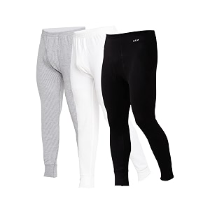 almo - mens thermal inner bottom  winter innerwear for men  body warmer light weight  colour anthra  size l  pack of 2