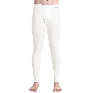 almo - mens thermal inner bottom  winter innerwear for men  body warmer light weight  colour anthra  size l  pack of 2