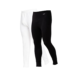 almo - mens thermal inner bottom  winter innerwear for men  body warmer light weight  colour anthra  size l  pack of 2