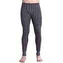 ALMO - Mens Thermal Inner Bottom | Winter Innerwear for Men | Body Warmer, Light Weight | Colour Anthra | Size L | Pack of 2