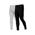 ALMO - Mens Thermal Inner Bottom | Winter Innerwear for Men | Body Warmer, Light Weight | Colour Anthra | Size L | Pack of 2