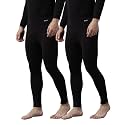 ALMO - Mens Thermal Inner Bottom | Winter Innerwear for Men | Body Warmer, Light Weight | Colour Anthra | Size L | Pack of 2