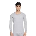 ALMO - Mens Thermal Inner Top | Winter Innerwear for Men | Pullover Sweater Full Sleeves | Body Warmer, Light Weight, Low Neck | Colour White | Size L