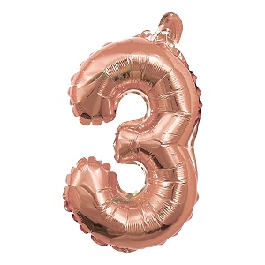 copper gold letter balloons for decoration number 3 alphabets and numbers for party decoration