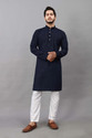 ALMORA Men Embellished Straight Kurta