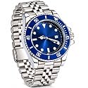 ALNA-TURA Luxury Mens Analog Watch Stainless Steel
