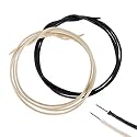 Alnicov 3.3 Feet Pre-tinned Guitar Wire 22awg -22ga Cloth-covered Push Back Vintage-style Guitar Wire
