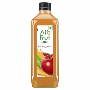 alo frut apple aloevera chunks amp juice 150mlpack of 60 - 1 case  fruit juice mai aloevera chunks  healthy hai isme aloevera hai  ready to serve drink