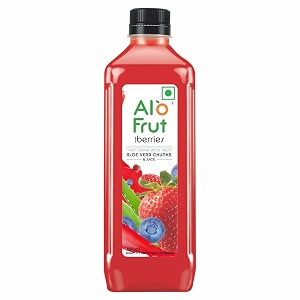 alo frut berries aloevera chunks amp juice 300ml pack of 24 - 1 case  fruit juice mai aloevera chunks  healthy hai isme aloevera hai  ready to serve drink berries aloe vera pack of 24