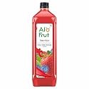 Alo Frut Berries Aloevera Chunks &amp; Juice 1 LTR (Pack of 12) - 1 Case | Fruit Juice Mai Aloevera Chunks | Healthy Hai Isme Aloevera Hai | Ready to Serve Drink