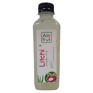 alo frut fruit juice - litchi 300ml bottle