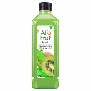alo frut kiwi fruit drink with tasty aloevera chunks amp juicegoodness of fruits and aloeveraready-to-serve kiwi juice - 200ml pack of 48