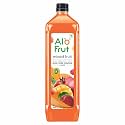 Alo Frut Mixed Fruit Aloevera Chunks &amp; Juice 1 LTR (Pack of 12) - 1 Case | Fruit Juice Mai Aloevera Chunks | Healthy Hai Isme Aloevera Hai | Ready to Serve Drink