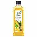 Alo frut Pineapple Fruit Drink with Tasty Aloevera Chunks &amp; Juice - 300ml (Pack of 24) | Goodness of Fruits and Aloevera | Ready-to-Serve Fruit Juice | Pineapple Juice