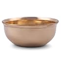 ALODIE - Brass Bowls for Pooja - Perfect for Prasadam Bowls Pooja Experience with Exquisite Peetal ke Bartan Brass Utensils - Kanse Ki Katori - Dessert Brass Bowl Bati for Home (3.9 x 1.5 Inches, 1)