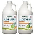 Aloe Vera Drinkable Gel, Orange, Heartburn & Acid Reflux, 64 fl oz (2-Pack)