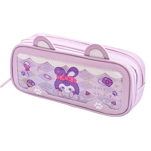 alokik enterprise cololo pencil case double layer eva cute pencil case aesthetic pencil case for girls large capacity pen pencil pouch multifunctional stationery organizer for school