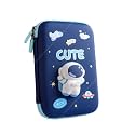 Alokik Enterprise Cute Big Cartoon Theme Plastic Pencil Case-3D Eva Pencil Case Pouch, Multipurpose Zipper Pencil Case For Kids, Pen &amp; Pencil Bag For School Kids, Stationery Storage Box (Multicolor)