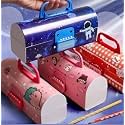Alokik Enterprise Plastic Bear Pencil Box, Suitcase Style Password Lock Case, Multi-Layer Box For Boys &amp; Girls, Stationary Organizer Case - Multicolor