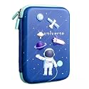 Alokik Enterprise Plastic Universe Big Cartoon Theme 3D Pencil Case Pouch, Multipurpose Zipper Pencil Case For Kids, Pen And Pencil Bag For Girls, Stationery Storage Box - Multicolor
