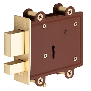 main gate door lock for home office shutter godown 100mm 3 keys slider and double action heavy duty lock set for ultra security 100mm 8 levers brass gold antique