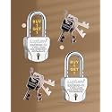 Atoot Locks 62mm 2 Padlock Each with 4 Keys Rakshak | 4 Locking System 10 Drive Technology | Lock and Keys for Home Door Main Gate Shop Truck Shutter Lock | Door Padlock (Pack of 2)
