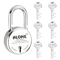 Alone Lock 65mm Round Padlock, Pack of 1