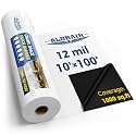 ALORAIR 12 mil Crawl Space Vapor Barrier 10' x 100' Plastic Sheeting