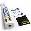 ALORAIR 14 mil Crawl Space Vapor Barrier 10' x 100' Plastic Sheeting