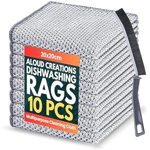 aloud creations active mesh scrubber pad  foam sponge  scratch proof scrubber with stain splitter net  pack of 12