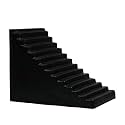 ALP Heavy Duty Wheel Chock Wheel Stopper Movable Solid EPDM Rubber for Prevents Vehicles from Rolling During Maintenance or Storage Rubber Wheel Chock (Wheel Chock Small- 1)