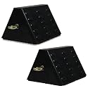 ALP Heavy Duty Wheel Chock Wheel Stopper Movable Solid EPDM Rubber for Prevents Vehicles from Rolling During Maintenance or Storage Rubber Wheel Chock (Wheel Chock 6x9x8, P-2)