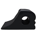 ALP Heavy Duty Wheel Chock Wheel Stopper Movable Solid EPDM Rubber for Prevents Vehicles from Rolling During Maintenance or Storage Rubber Wheel Chock (Wheel Chock Small- 1)