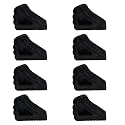 ALP Heavy Duty Wheel Chock Wheel Stopper Movable Solid EPDM Rubber for Prevents Vehicles from Rolling During Maintenance or Storage Rubber Wheel Chock (Standard Wheel Chock- 8)