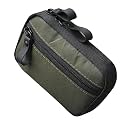 ALPAKA HUB Pouch Pro EDC Organizer - Small Tool Pouch for Electronics, Cables with YKK Zipper, Daily Use and Travel - Axogrid 300D Weatherproof UV Resistant Fabric (Olive Green)