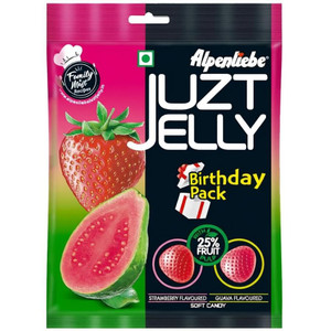 alpenliebe juzt jelly birthday fruit jelly candy 0333 g