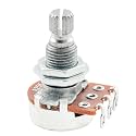 Alpha A25K Mini Metric Split Standard Shaft 9.5mm Audio Taper Pot